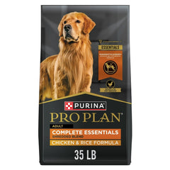 Purina Pro Plan Complete Essentials Chicken & Rice Adult Dog Food 35 Lb