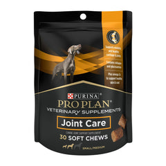 Purina Pro Plan Veterinary Supplements Joint Care Mobility Canine Joint Supplement Hip and Joint Small Breed Dog Chews, 2.65 oz.