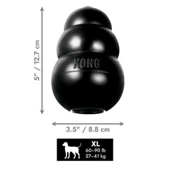 KONG Classic Rubber Extreme Dog Toy for Power Chewers