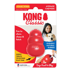 KONG Classic Rubber Dog Toy for Average Chewers