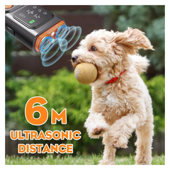 Ultrasonic Dog Bark Control Device with LED & HD Display