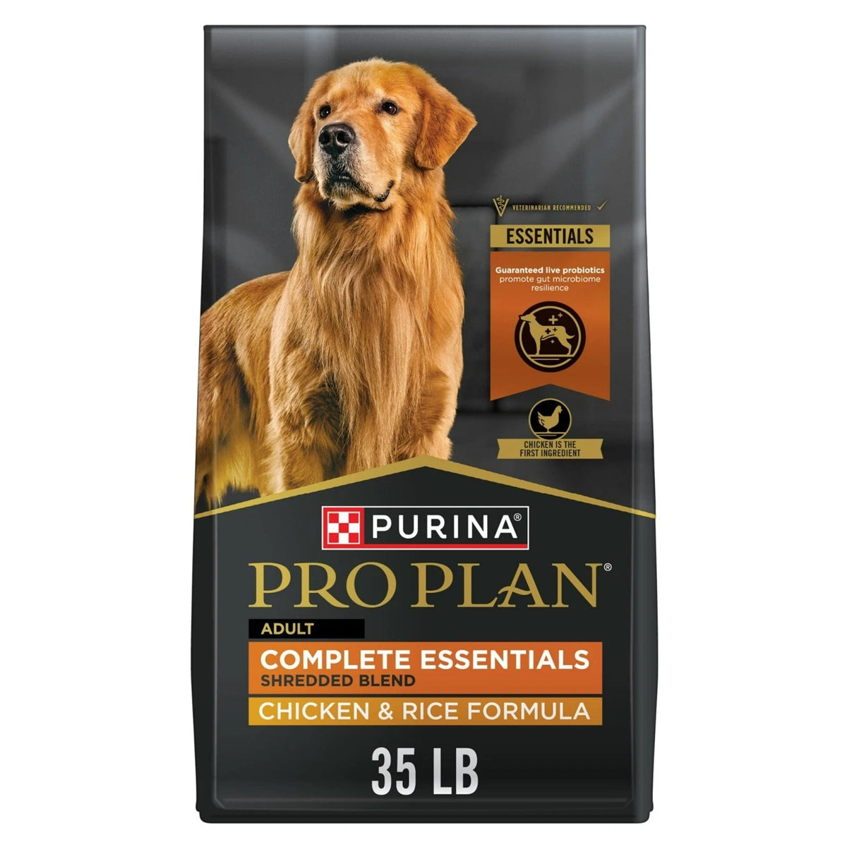 Purina Pro Plan Complete Essentials Chicken & Rice Adult Dog Food 35 Lb