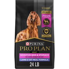 Purina Pro Plan Sensitive Skin and Sensitive Stomach Dog Food Lamb and Oat Meal Formula