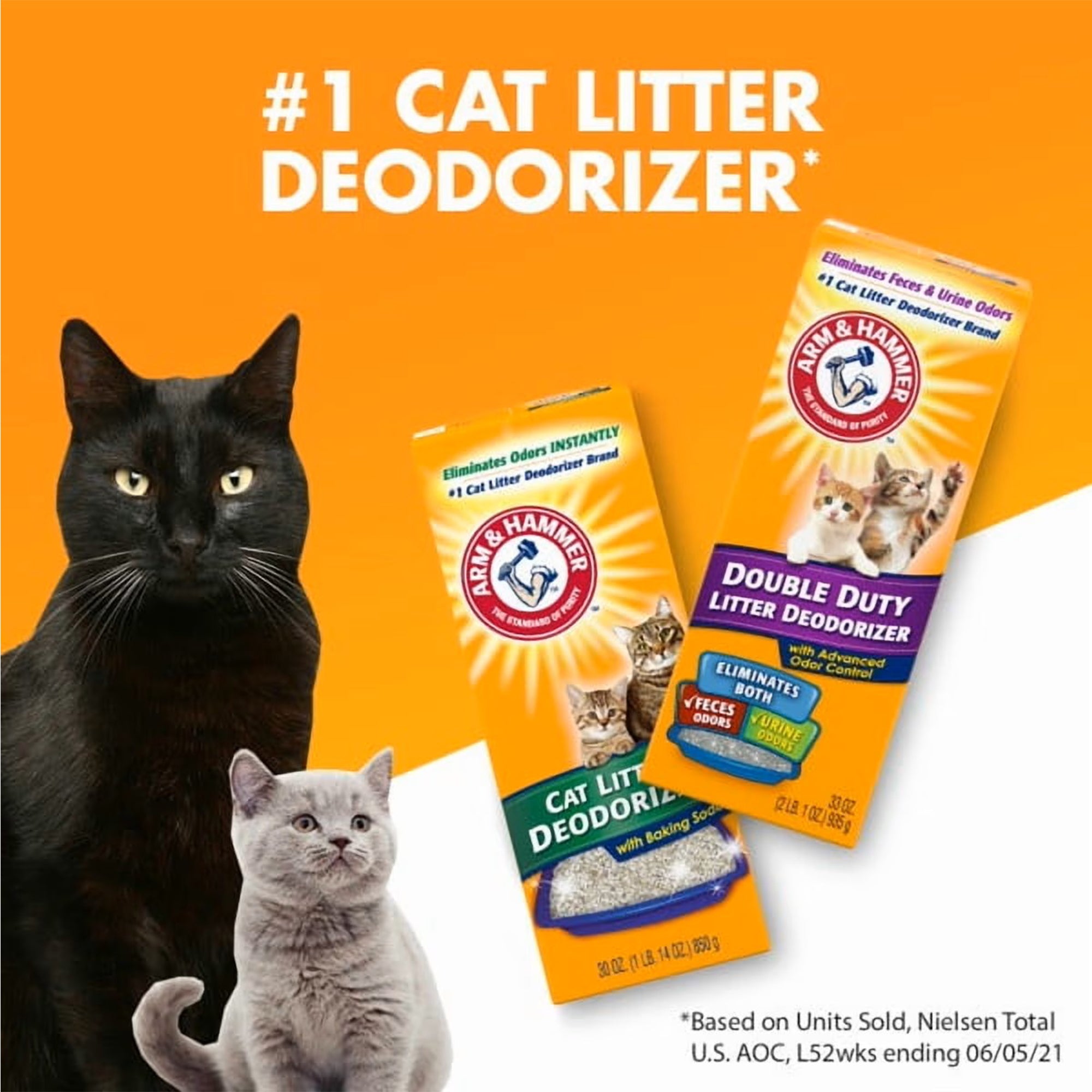 Pet Odor Control Kit, Pet Fresh Carpet Odor Eliminator Long Lasting Freshness + Cat Litter Deodorizer with Baking Soda