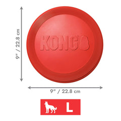 KONG Classic Flyer Soft Catch Dog Toy