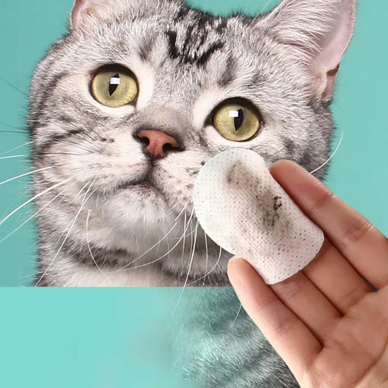 Pet Eye Wipes Cats and Dogs - Universal No Irritation Cleaning Products