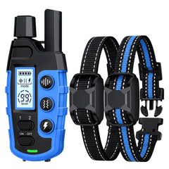 Waterproof Rechargeable Electric Shock Dog Training Collar with Remote