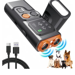 Ultrasonic Dog Bark Control Device with LED & HD Display