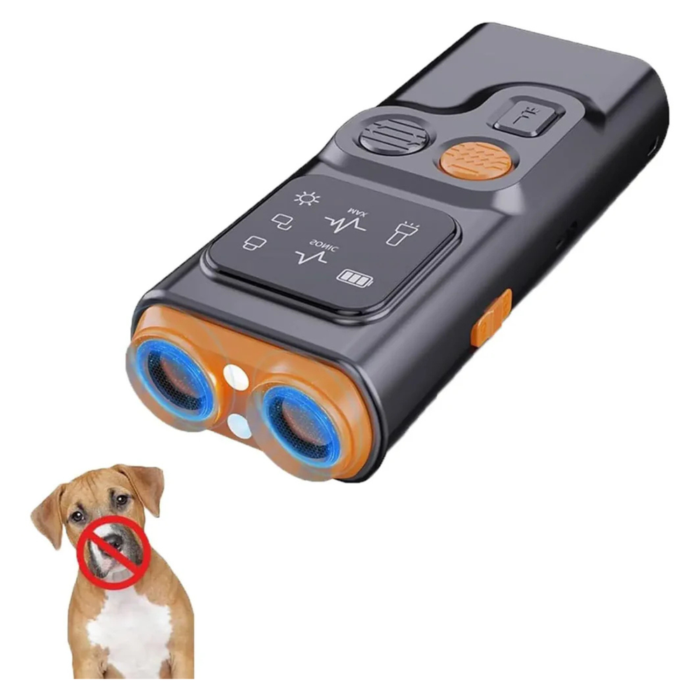 Ultrasonic Dog Bark Control Device with LED & HD Display
