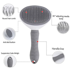Dog Grooming Comb for Shedding Pet Hair Remover Brush for Dogs
