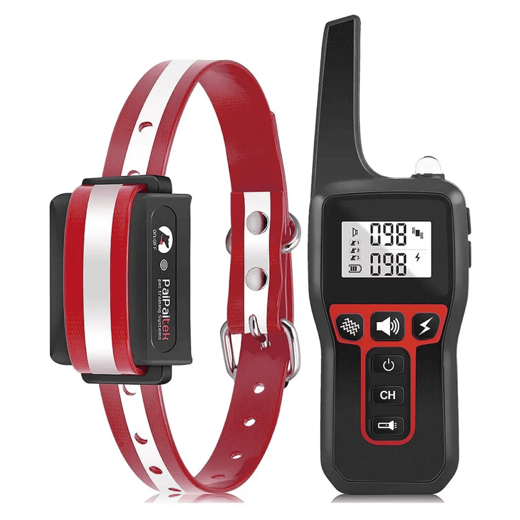 Waterproof Rechargeable Shock Dog Training Collar with Remote, Beep & Vibration Collar