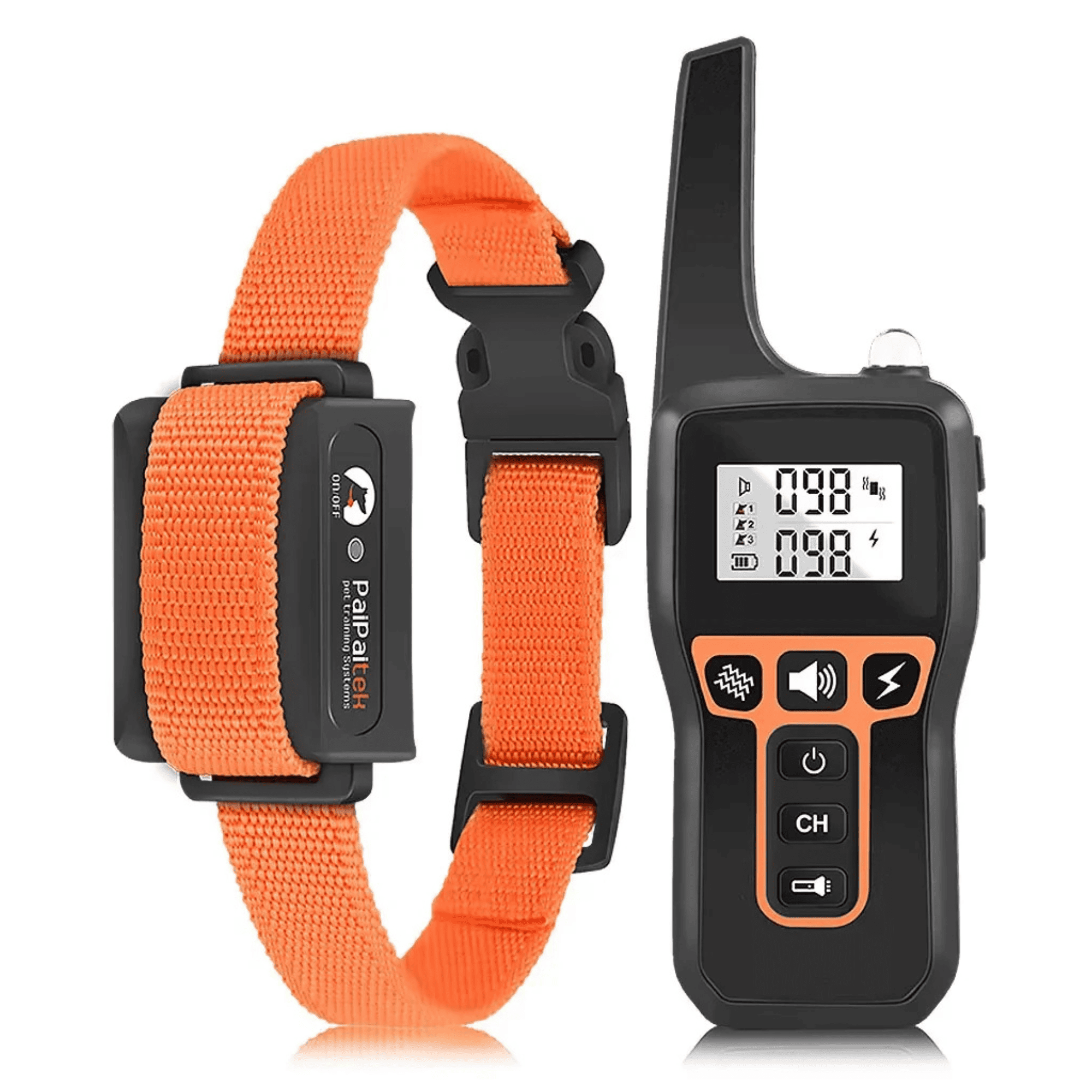 Waterproof Rechargeable Shock Dog Training Collar with Remote, Beep & Vibration Collar